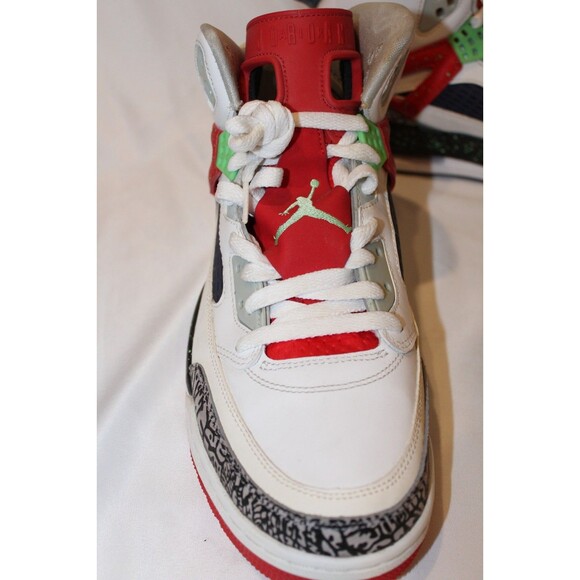 Nike Air Jordan 2015 Spizike 315371-132 White Red Poison Green Men\'s SZ 11 main image 7